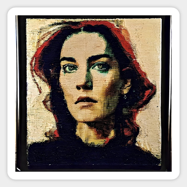 puzzle image of Kate Sticker by bogfl